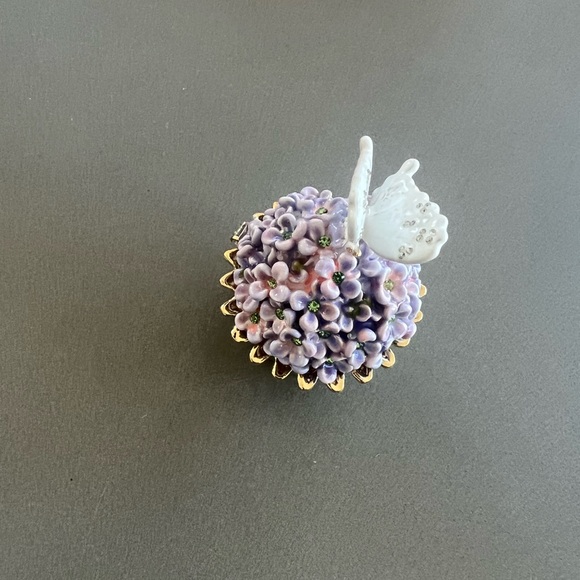 Flower Basket Trinket Box - Picture 5 of 5